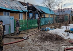 На пожаре в многоквартирном доме в Марий Эл никто не пострадал